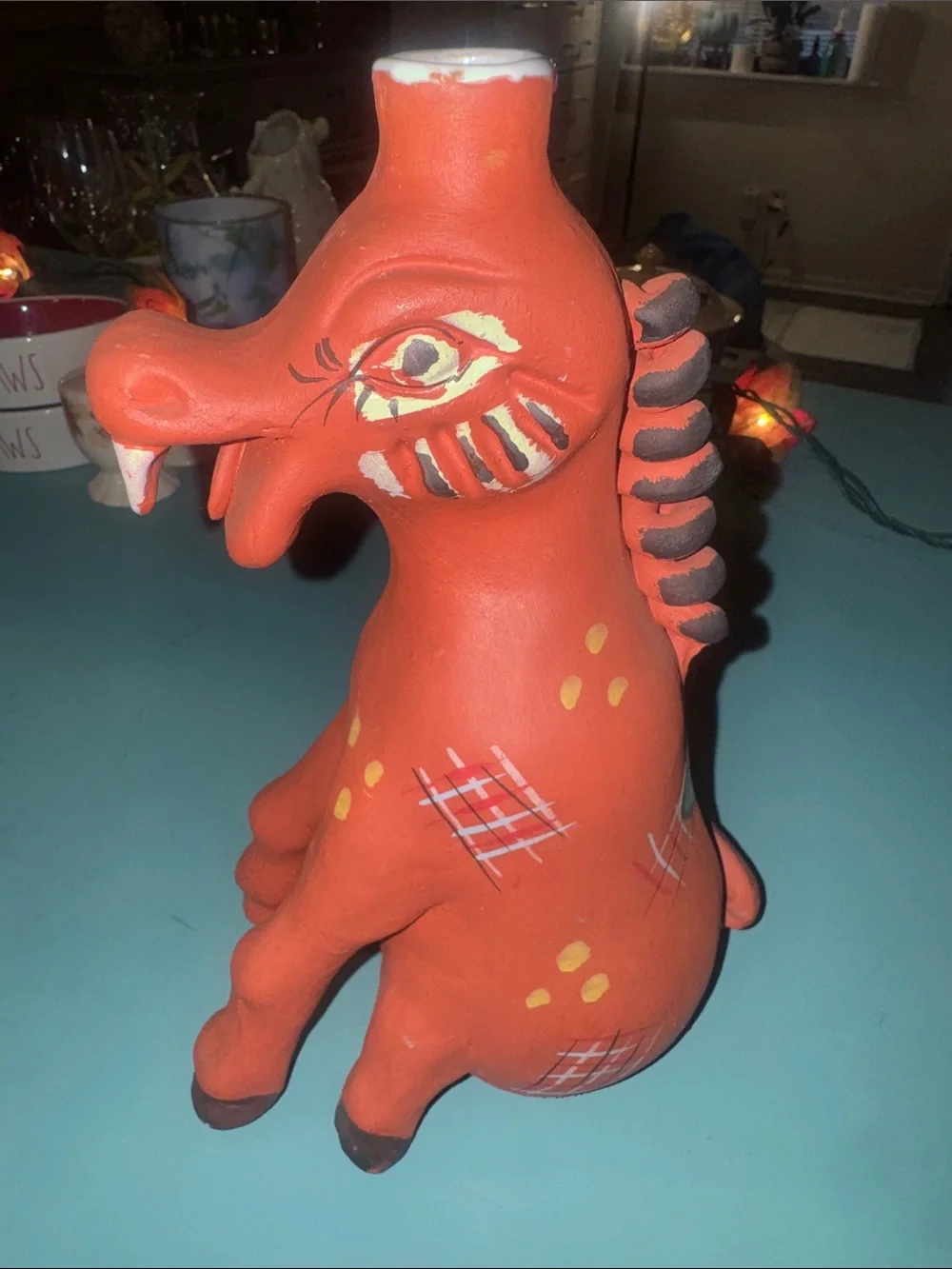 Vintage Barsottina Vino Rosso  Banfi Donkey Decanter Animal Bottle